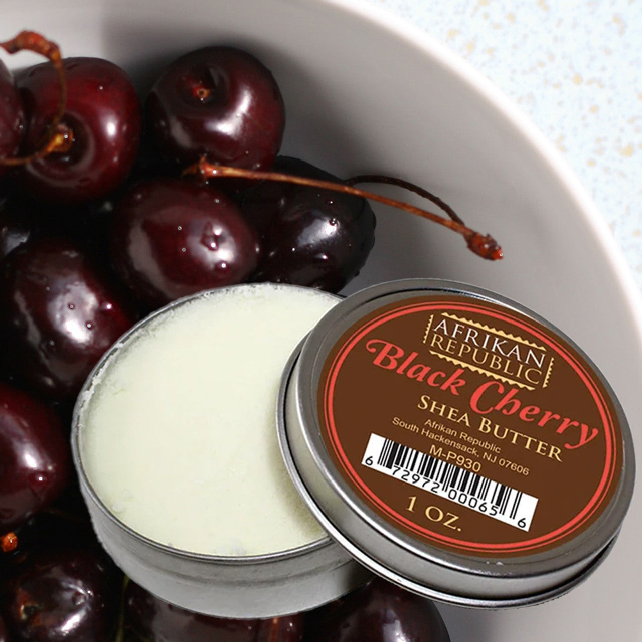 Afrikan Republic: Shea Butter - Black Cherry: 1 oz.