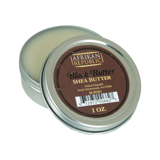 Afrikan Republic: Shea Butter - Black Butter: 1 oz.