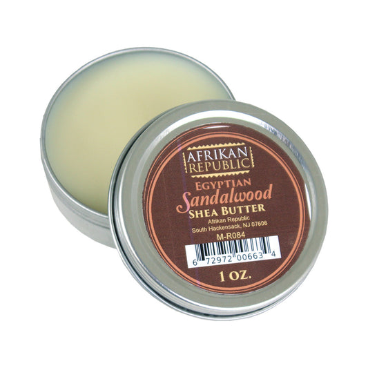 Afrikan Republic: Shea Butter - Egyptian Sandalwood: 1 oz.