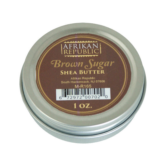 Afrikan Republic: Shea Butter - Brown Sugar: 1 oz.