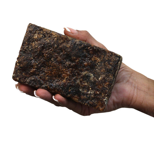 Raw Natural Black Soap Bar - 16 oz.